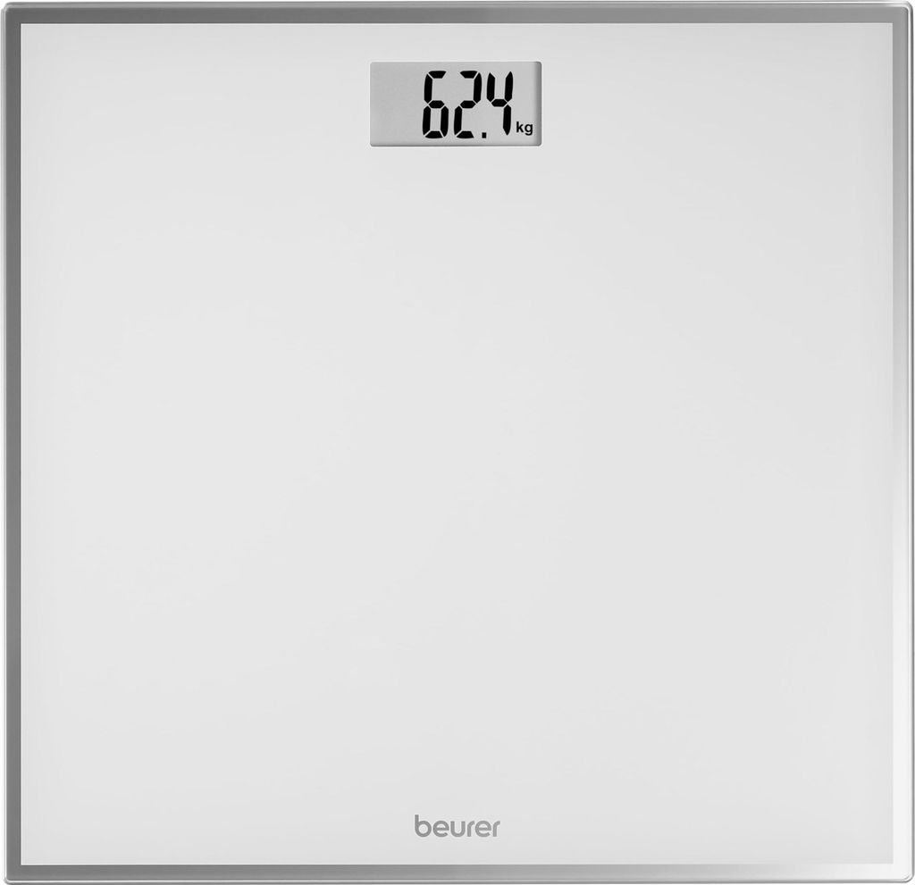 Beurer GS 120, báscula de vidrio compacta, capacidad de 150 Imagen del producto 