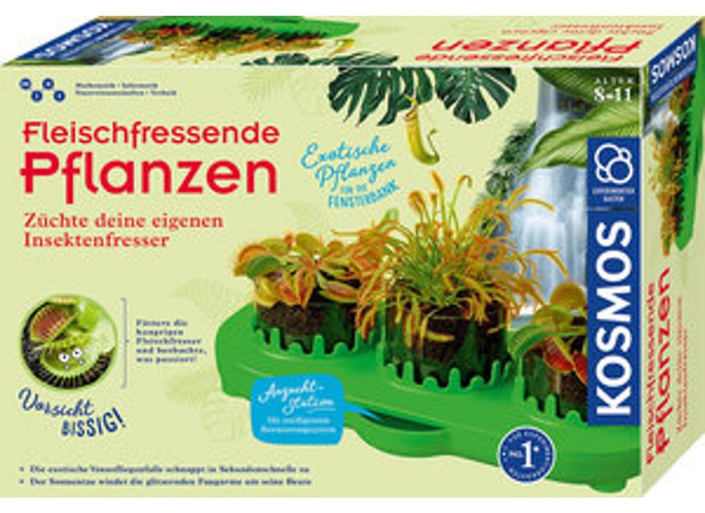 Kosmos Fleischfressende Pflanzen, Augmented Reality, 8 Jahr(e), Mehrfarbig