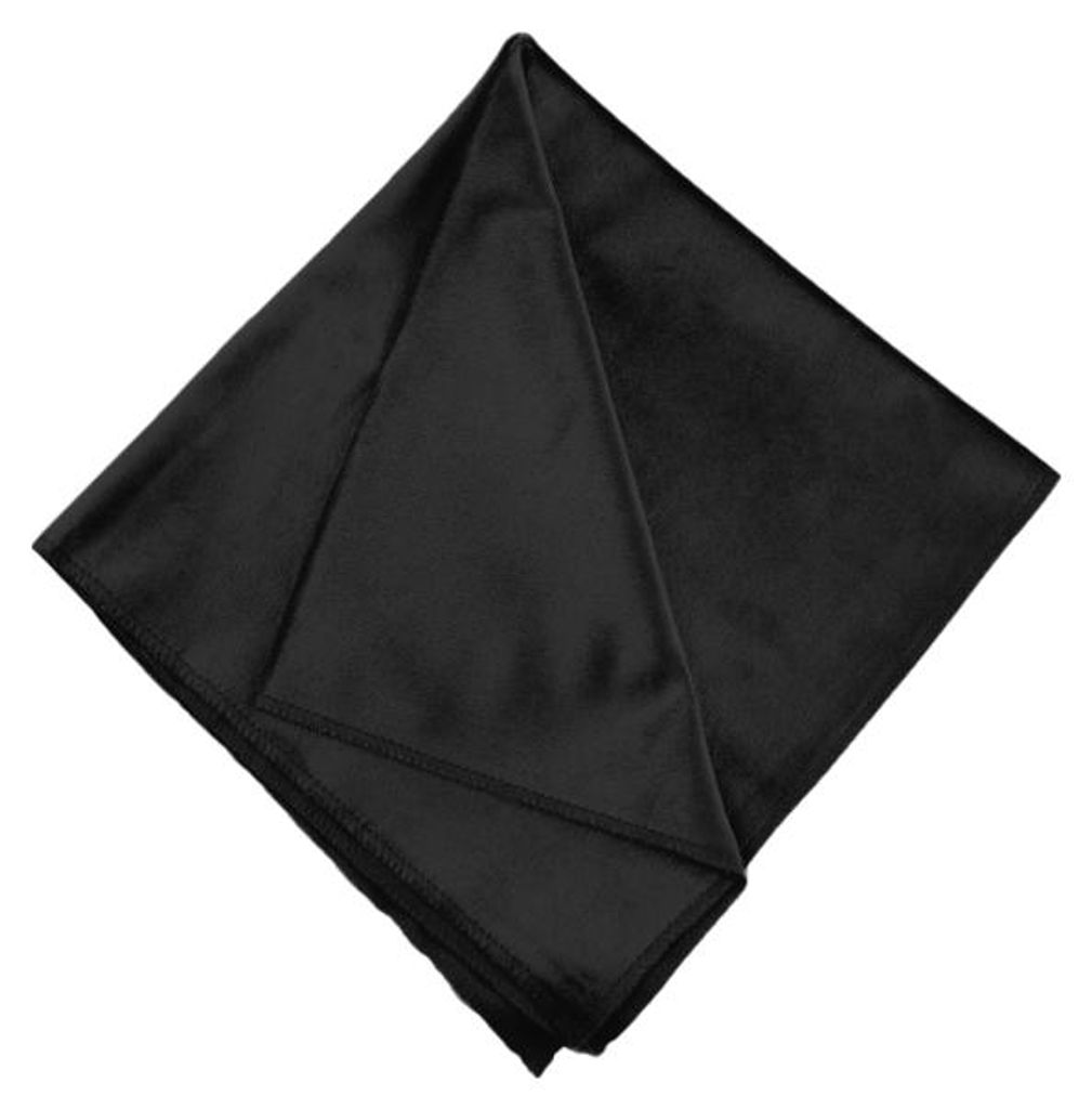 Velours-Servietten Schwarz 45x45 cm – elegante Tischservietten aus Velours, Set 10 Stück, weich & wiederverwendbar