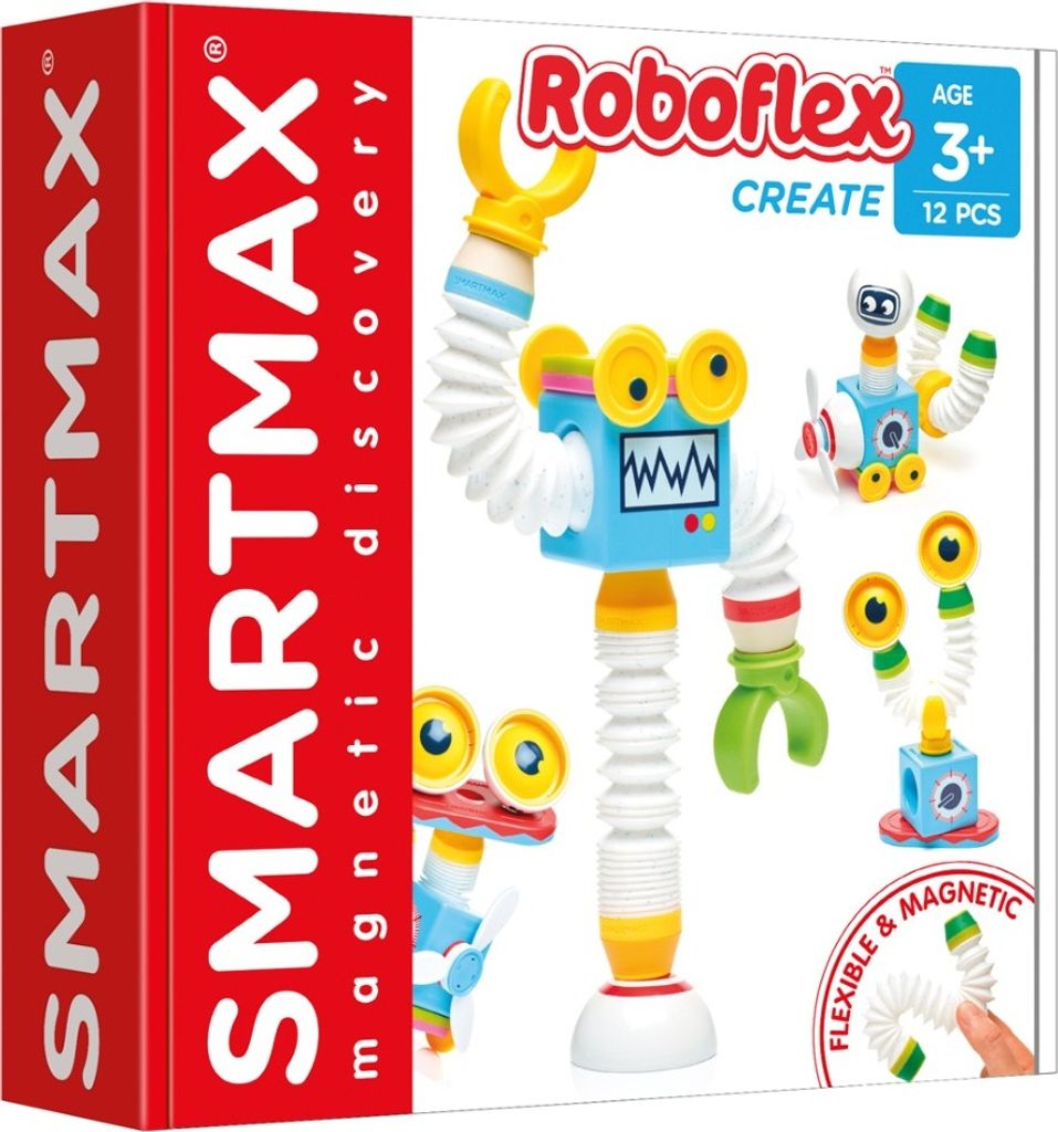 SmartMax Robboflex, Magnetspiel, Spielzeug, Kinder, Roboter, ab 3 Jahren, SMX 530