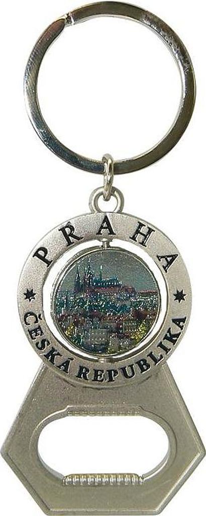 Klíčenka s otvírákem - Hradčany