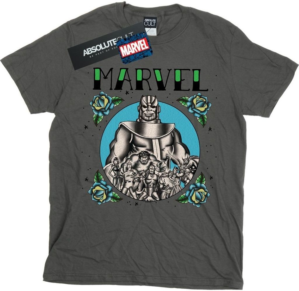 Marvel - "Avengers" T-Shirt für Herren BI51336 (S) (Holzkohle)