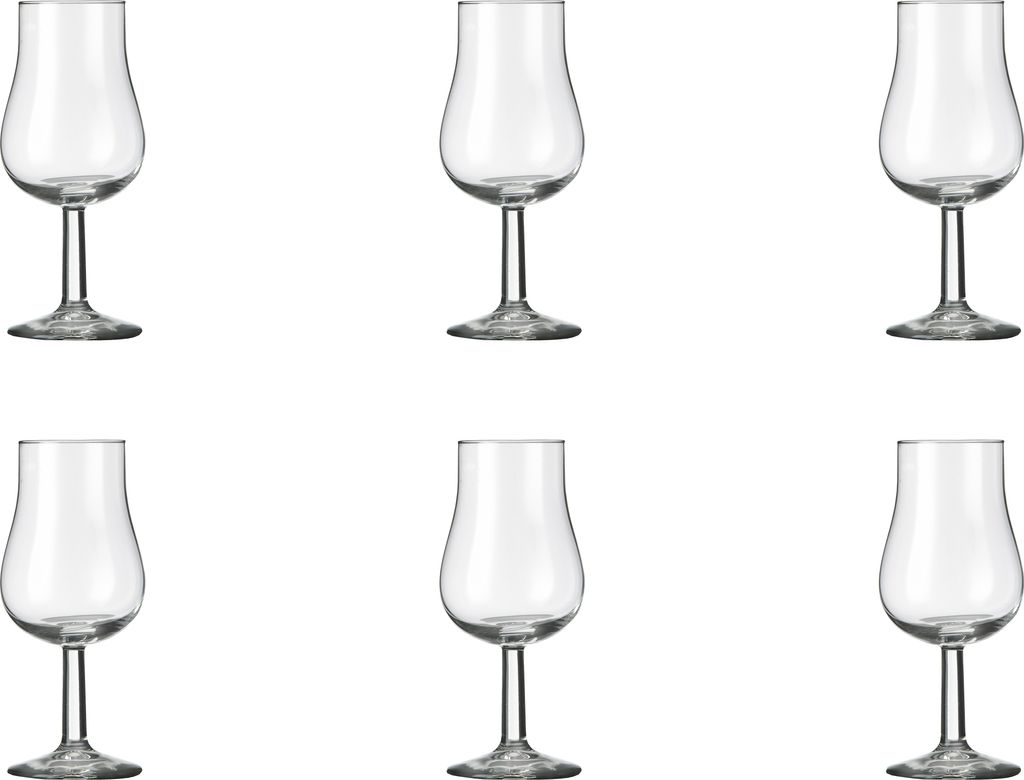 6 x Weinglas, Weinprobeglas, Glas, transparent, 13cl, Produktbild 