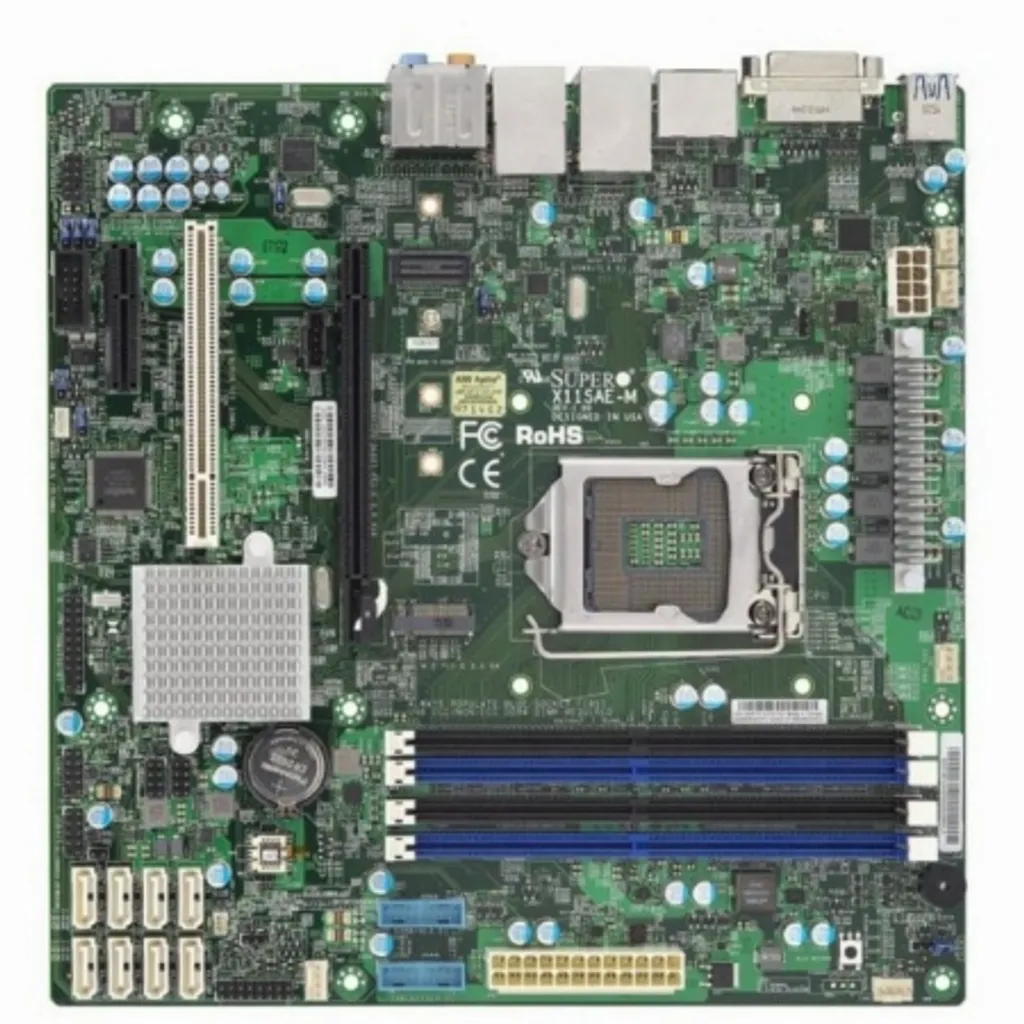 Carte mère Micro ATX Supermicro X11SAE-M Socket LGA1151 Chipset C236