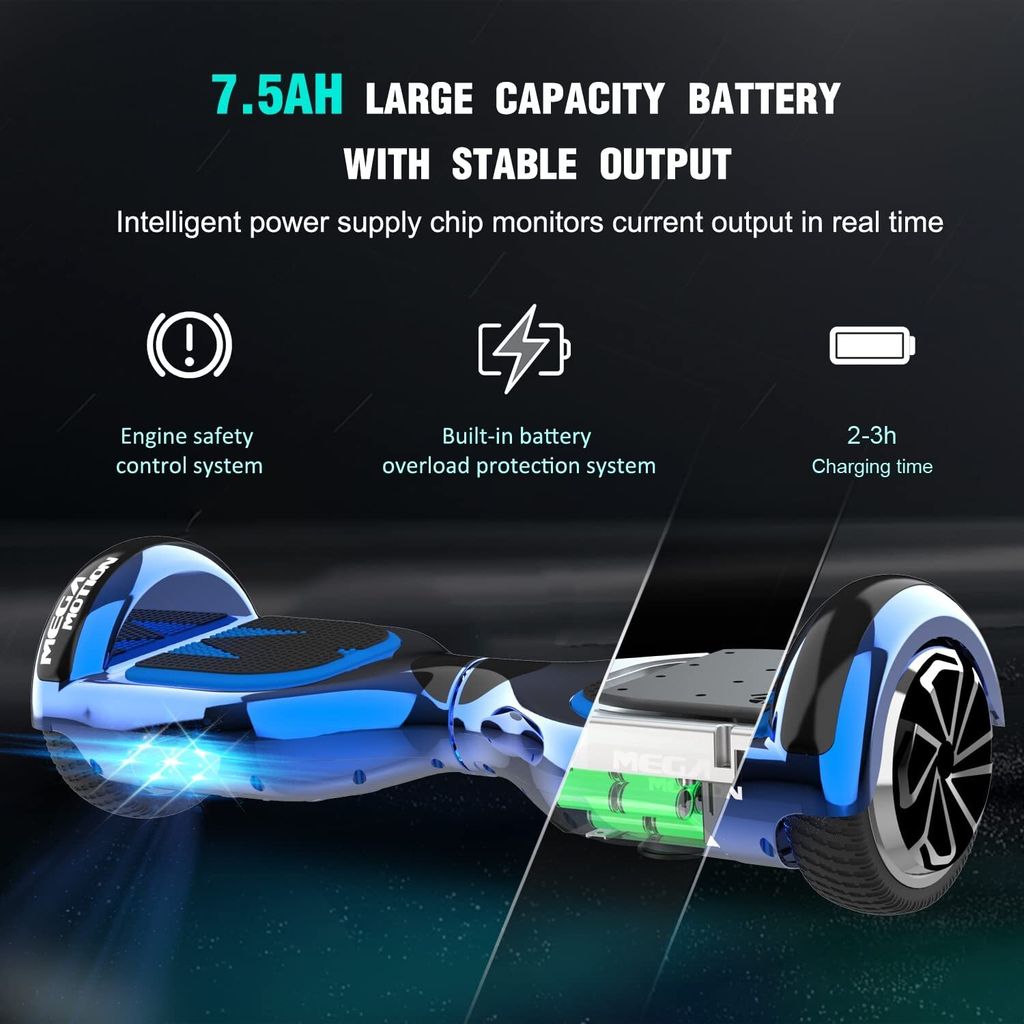 Mega Motion Hoverboard mit sitz 6.5 Zoll Kaufland.de