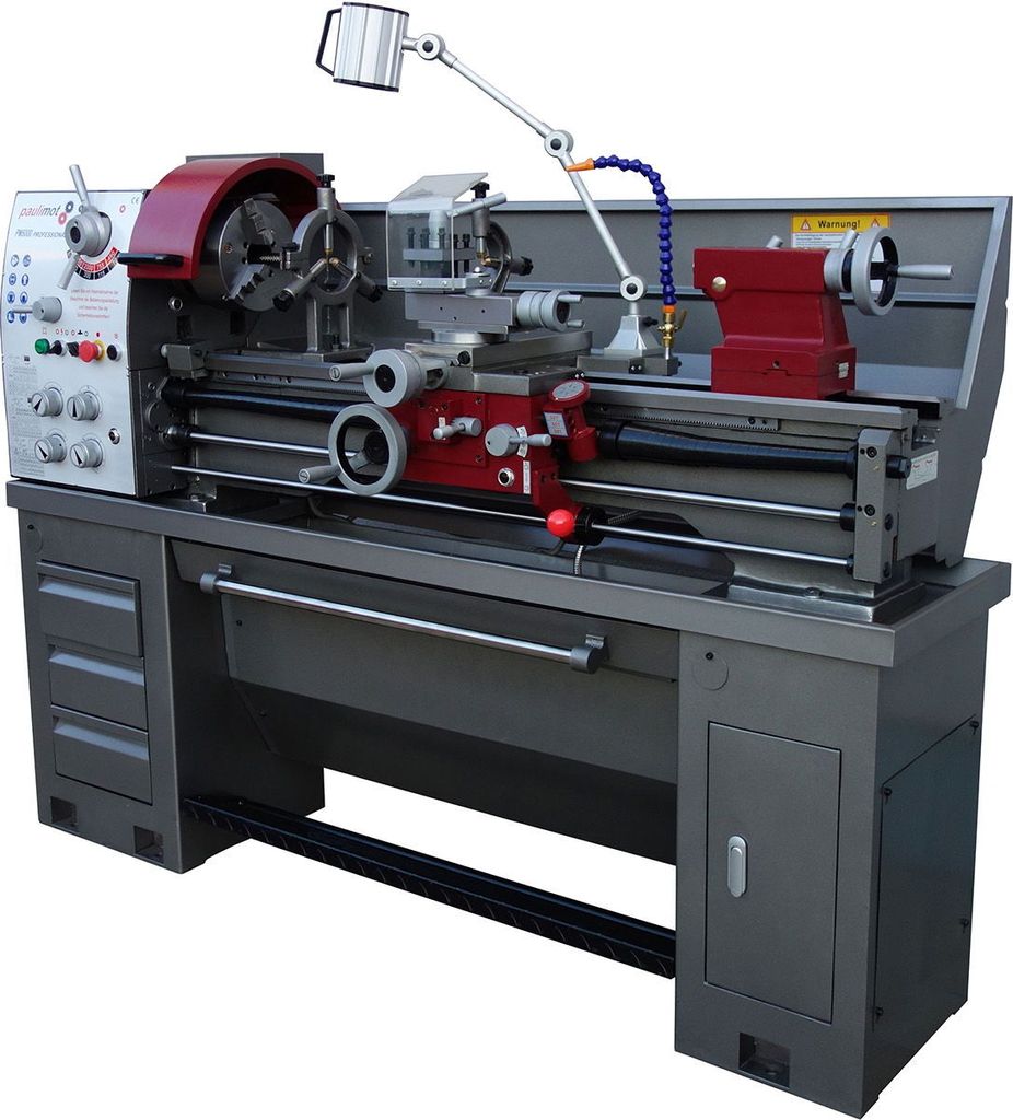 PAULIMOT Drehmaschine PM5000 Professional mit 400 Volt Motor / 1,5 kW