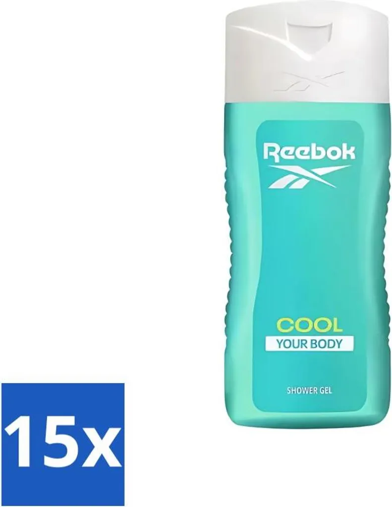 Reebok Cool Your Body 400ml x15 - Il Gel Doccia Post-Workout Definitivo