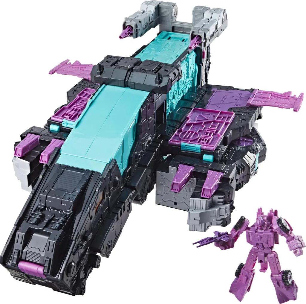 Transformers Trypticon 45 cm : Figurine Articulée Triple Changeur G1
