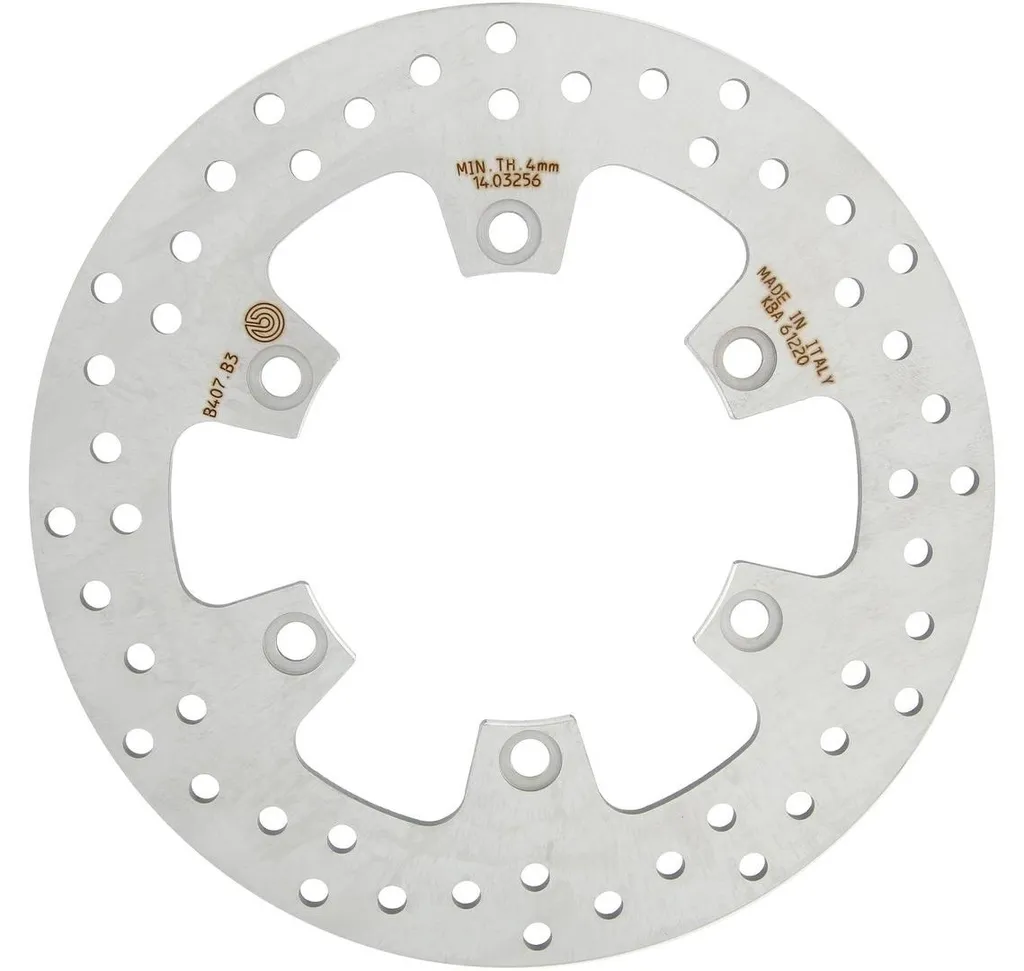 Disque de frein de remplacement moto Brembo fixe 68B407B3 inox 260 mm