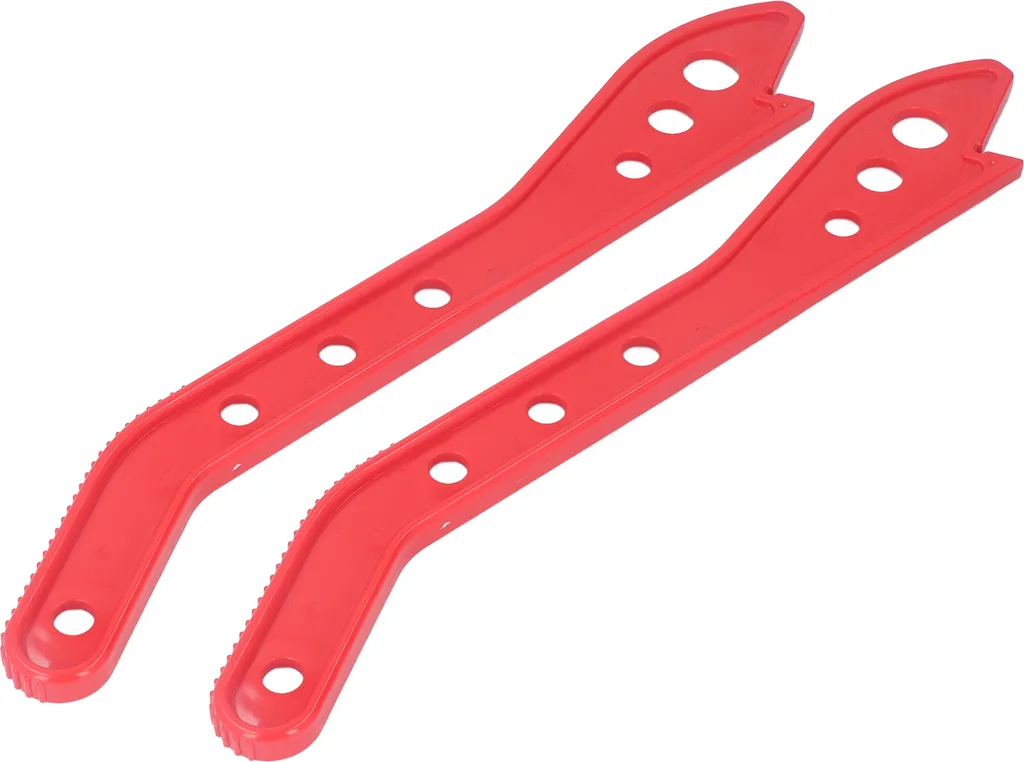 Lavora il Legno in Sicurezza | Set 2 Spingilegno Professionali Rosso - 4