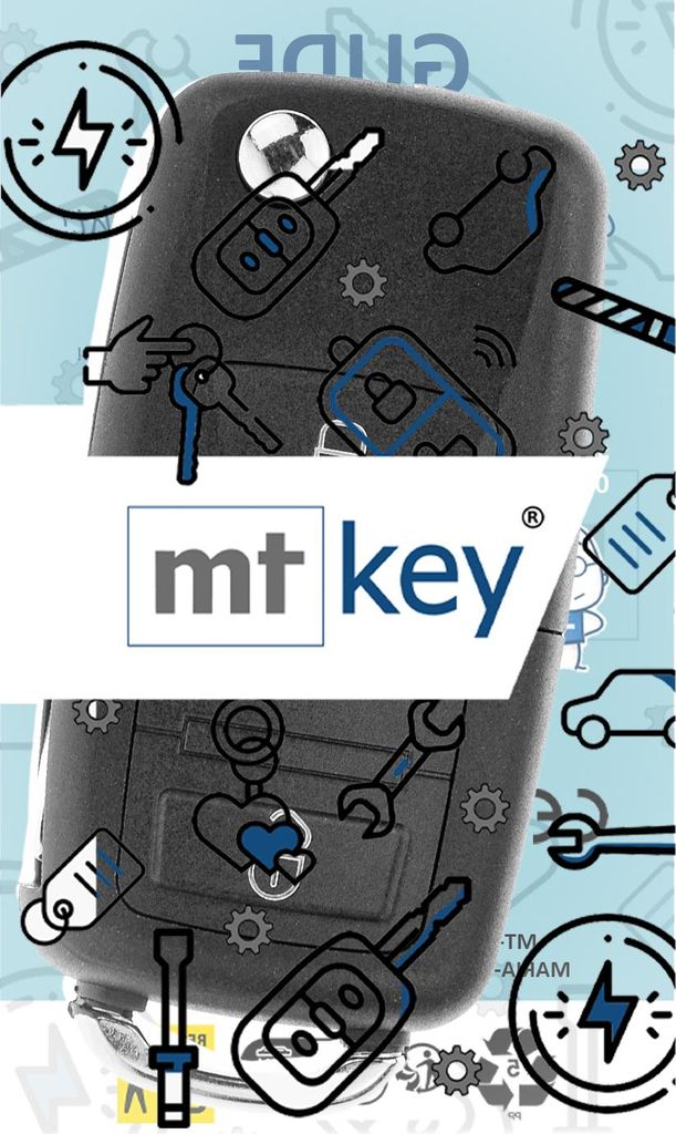 Produktbild von MT-KEY Funk Schlüssel 434MHZ ID48 CAN Klappschlüssel