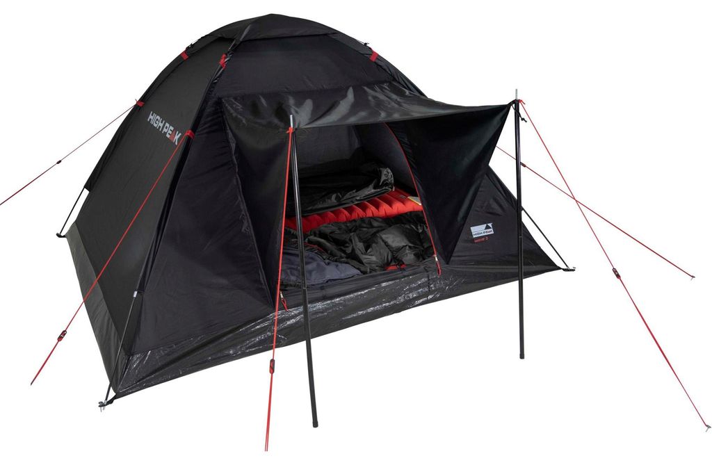 High Peak Beaver 3, Camping, Festrahmen, Pyramidenzelt, 3 Produktbild 