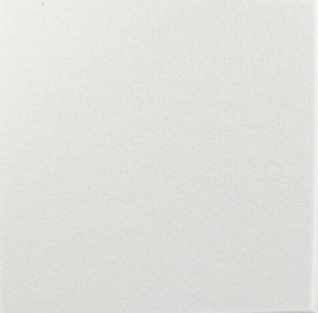 INF Filz Wandfliesen Akustikplatten - 12er Pack Schallschutzplatten mit Klebstoff Weiß