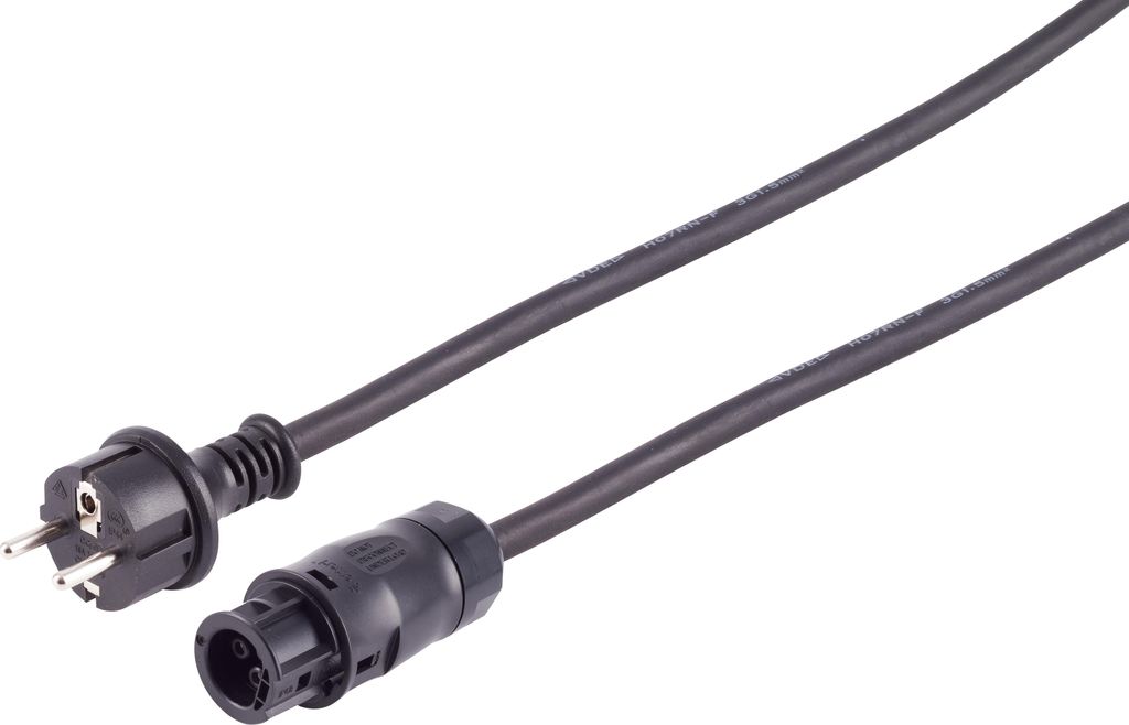 S-IMPULS PV Strom-Einspeisekabel, BC01-CEE 7/7, 10m