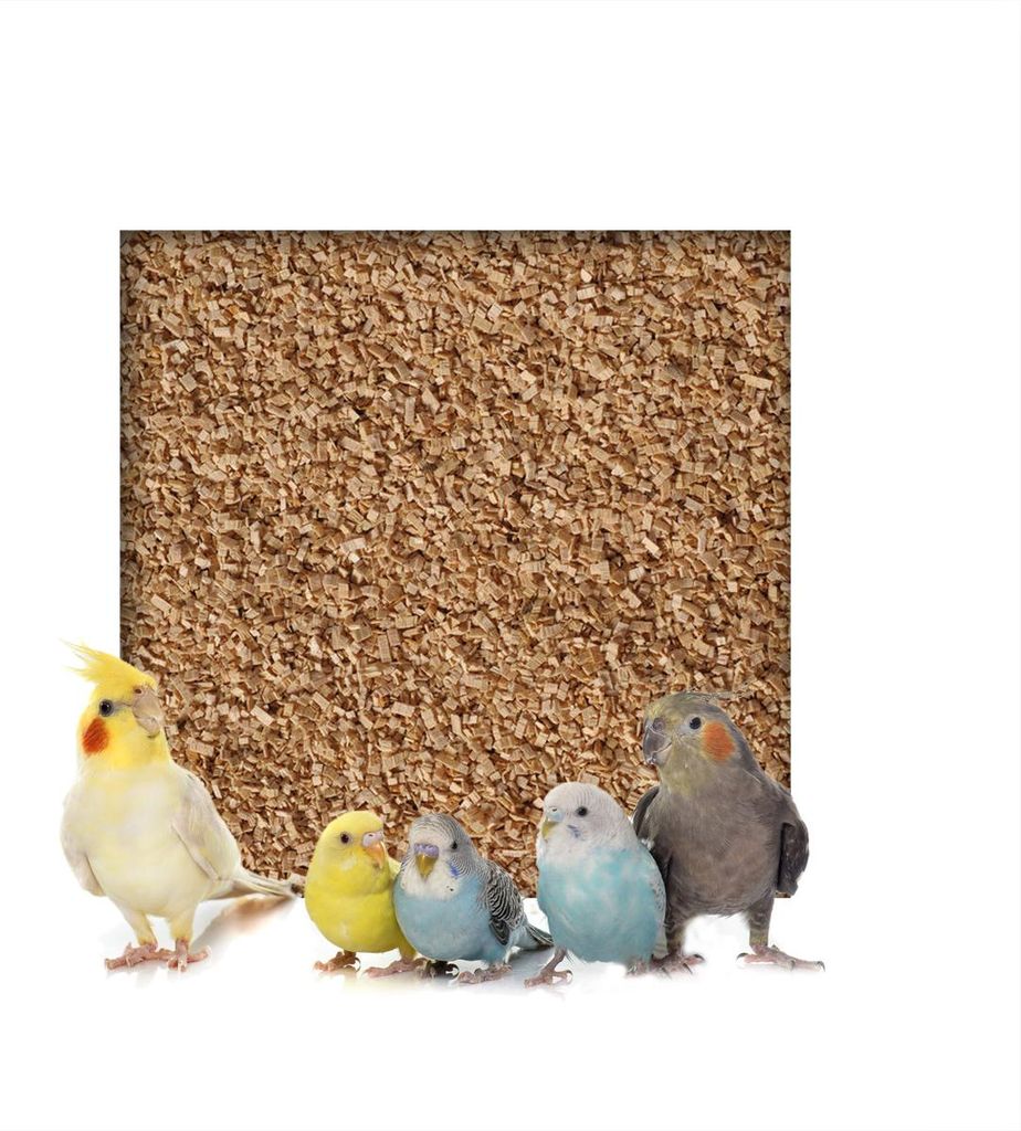 10 kg Buchenholzgranulat Vogelsand Bodengrund Terrariensand Produktbild 