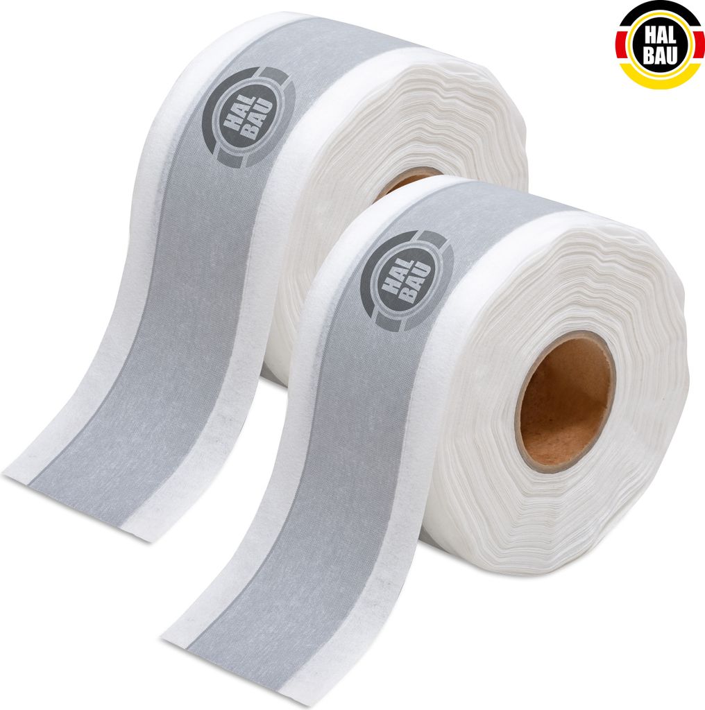 Dichtband EZ Wasserdicht 100m Dehnzone 20mm 120/70 Abdichtband Innen Außen HALBAU HS05