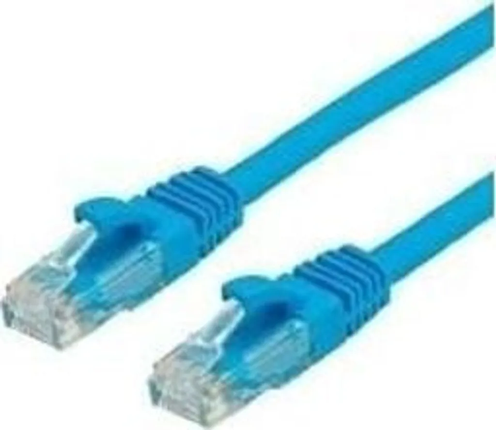 VALUE Patch Cord Cat.6 UTP LSOH 1m Blu - Soluzione Cablaggio Ufficio