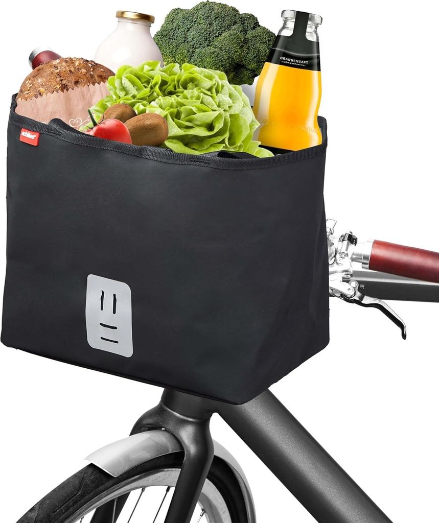 Fahrradkorb - Fahrradlenkertaschenhalter Fahrradtasche-Einkaufstasche für Fahrrad wasserdicht