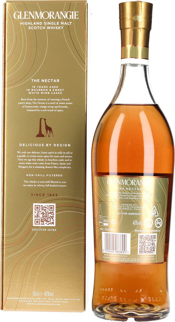 Glenmorangie 16 Nectar Whisky Schottland 70.00 cl 40.0 %