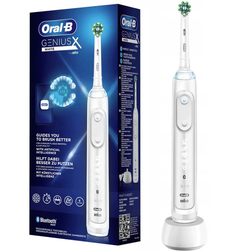 Oral-B Genius X White 396901 Brosse à Dents Électrique avec Intelligence - 23