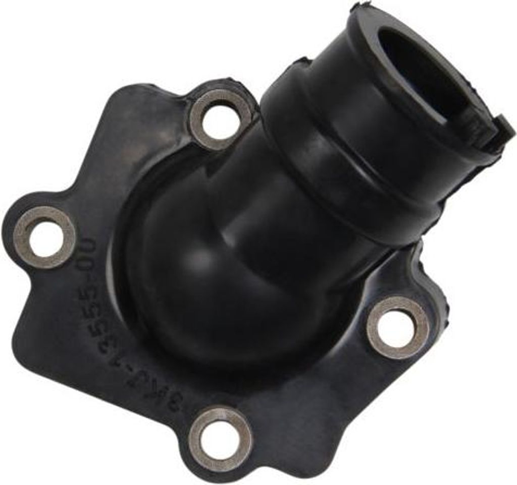 Ansaugstutzen 17mm (Anschluss 22mm) für Minarelli liegend / Yamaha Aerox Jog Why / MBK Nitro Ovetto / Aprilia Rally SR