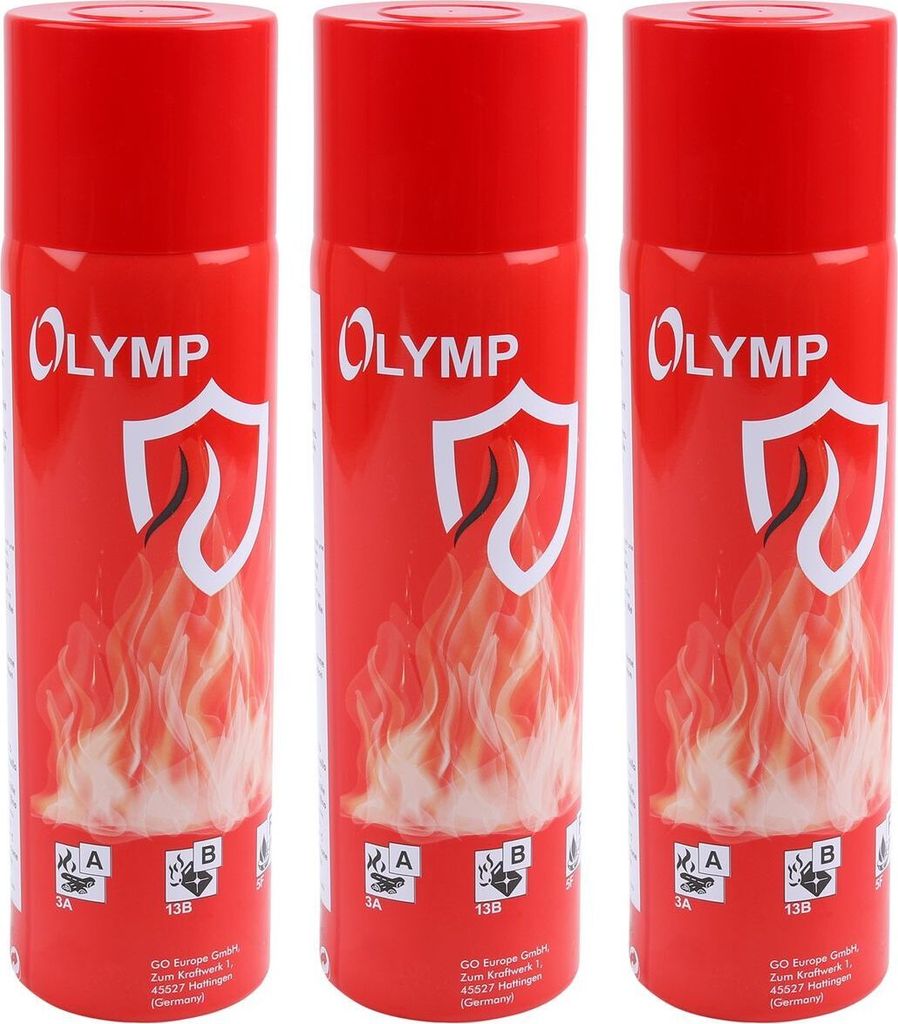 3x Feuerlöschspray Feuerlöscher Fettbrand Universal Produktbild 
