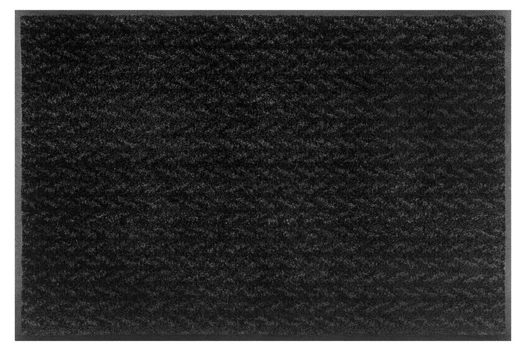 Fußmatte Duo Charcoal 50x75 cm, für Innen und Außen, waschbar