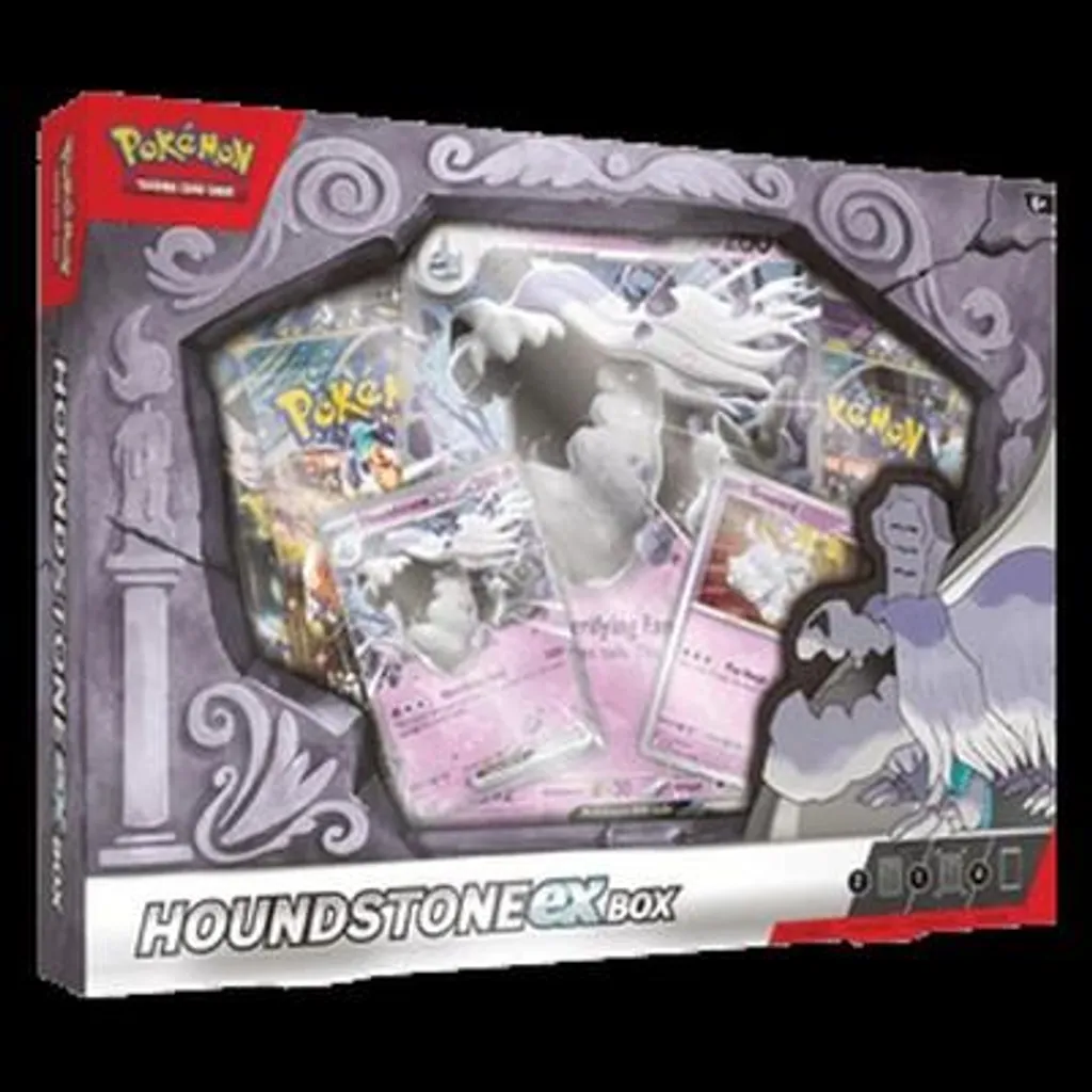 Pokémon Coffret Houndstone ex - Carte Promo et Boosters JCC Pokémon