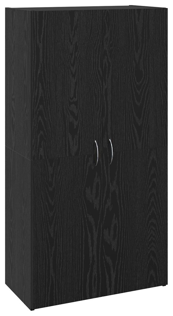 Eleganten-Stil Büroschrank Artisan-Eiche 60x32x115 cm Holzwerkstoff - Aktenschränke - Möbel26