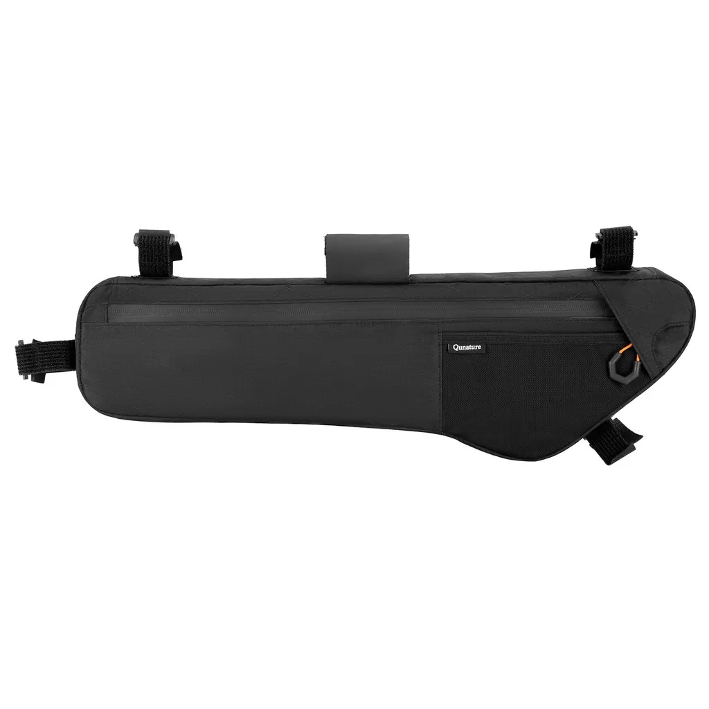 Sacoche de cadre triangulaire pour vélo de route et VTT Noir 3,5L