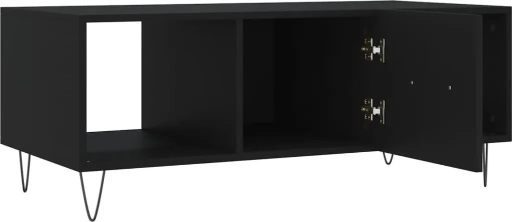 Offerta Tavolino Salotto Nero 102x50x40 - Prezzo Outlet Mobili - 6