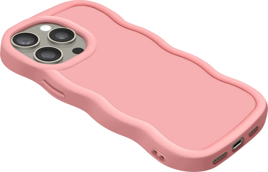 Cover iPhone 15 Pro Max Avizar Candy Rosa - Anti-Urto Economica - 4