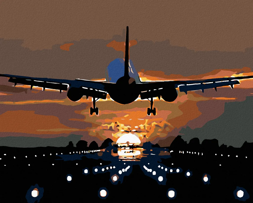 Zuty Pittura Diamanti Voliamo Verso il Sole 40x50 - Pronto da Appendere - 1