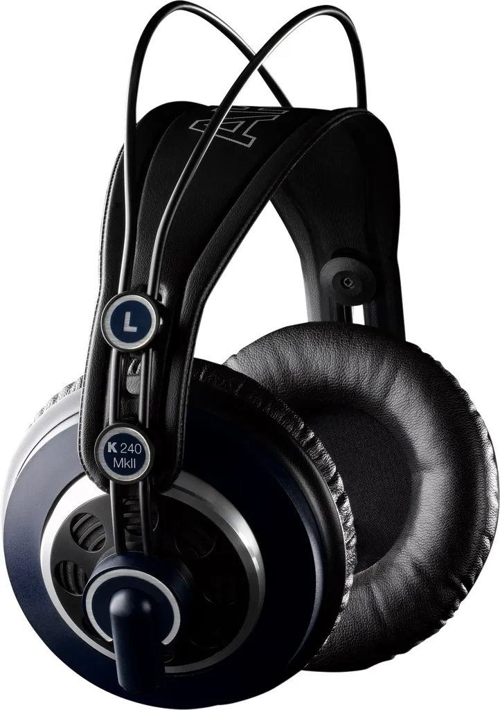 Casque de Monitoring Semi-Ouvert AKG K240 MKII Noir pour Mixage Audio