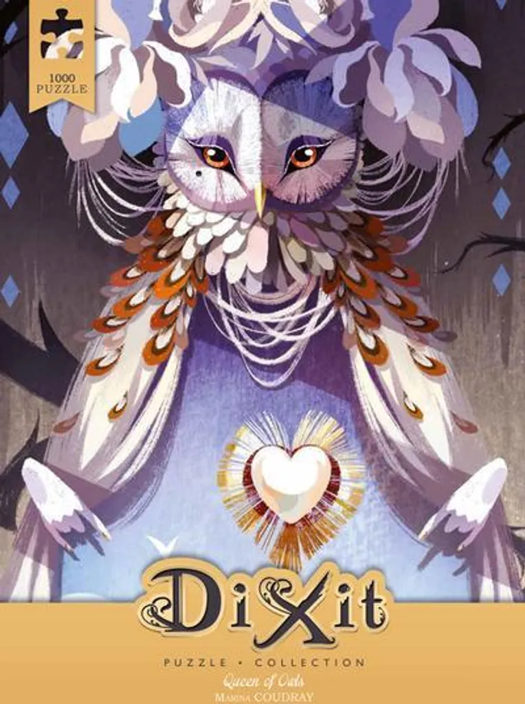 Puzzle Libellud Dixit : La Reine des Hiboux 1000 pièces Collection Art
