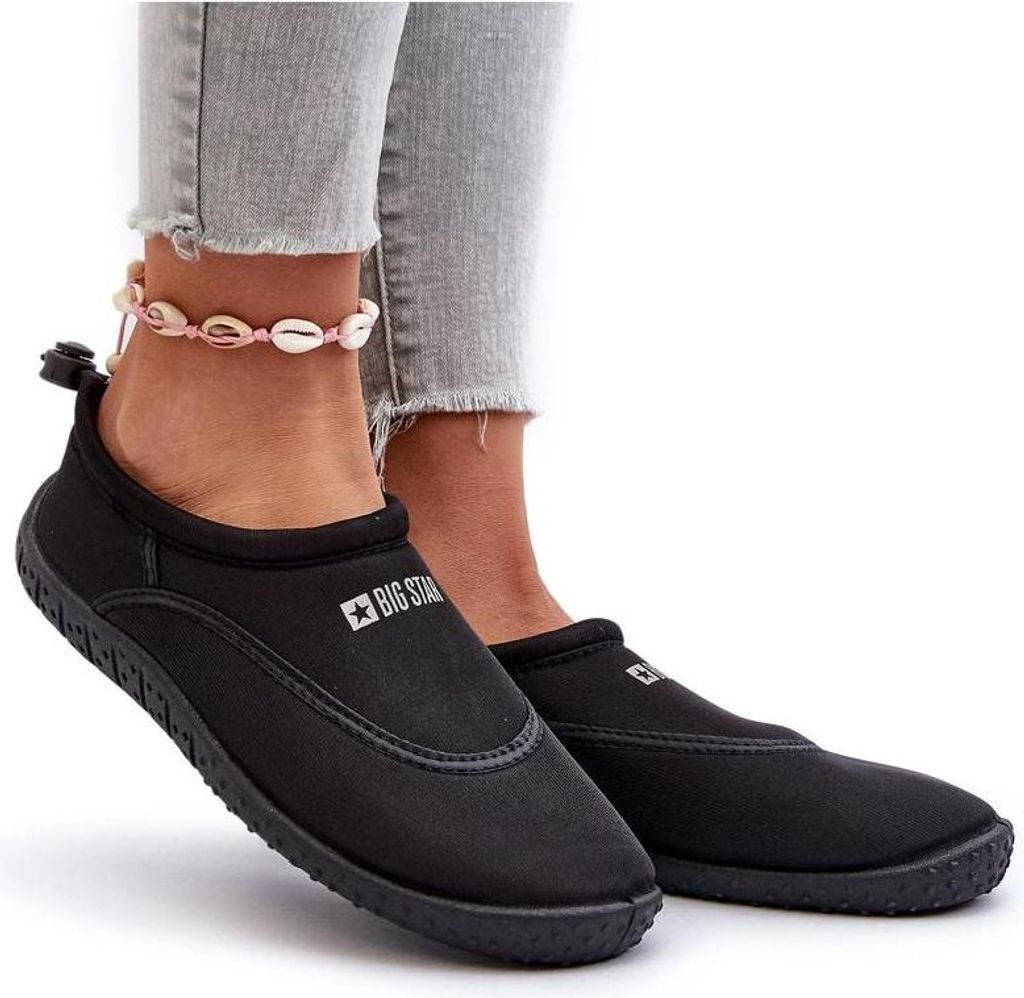 Damen Wasserschuhe Schwarz Big Star NN274A801 41