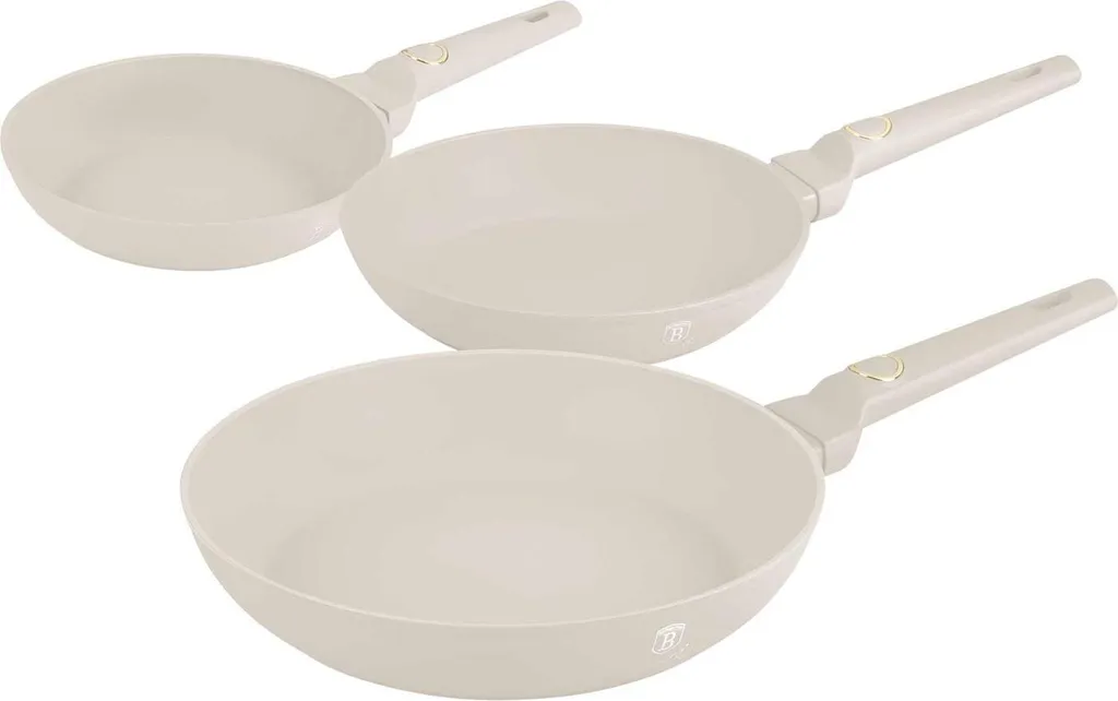 Set 3 Padelle Berlinger Haus Sahara | Antiaderente TitanPro Induzione