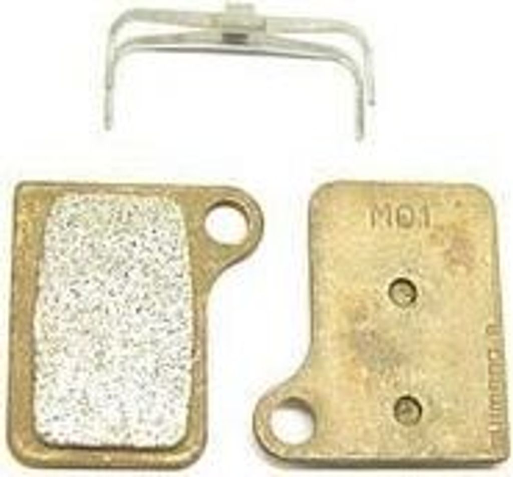 Shimano Deore -Scheibenbremsblöcke Metall M01