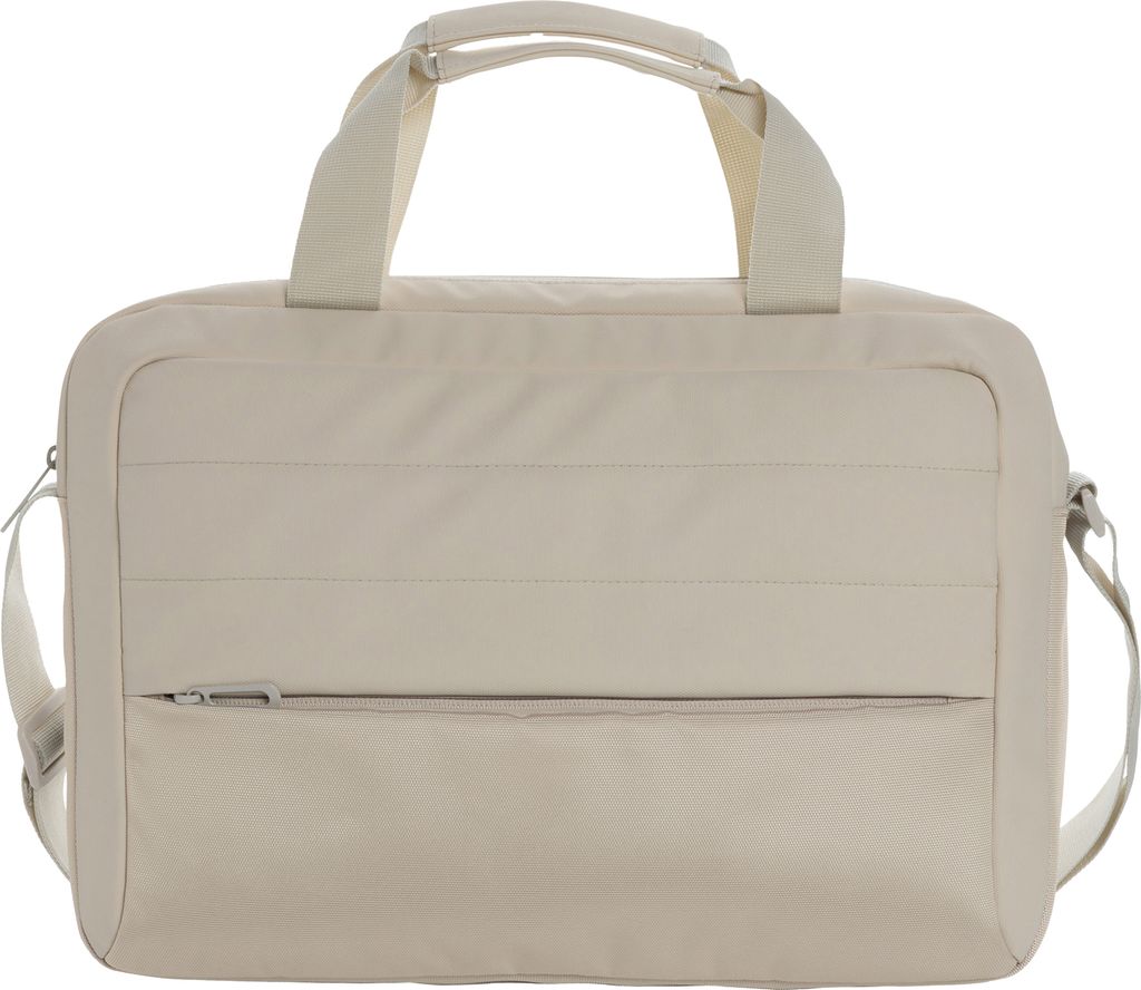 XD Xclusive - Laptop-Tasche "Armond", rPET (Recyceltes Polyethylen-Terephthalat) XD305 (Einheitsgröße) (Beige)