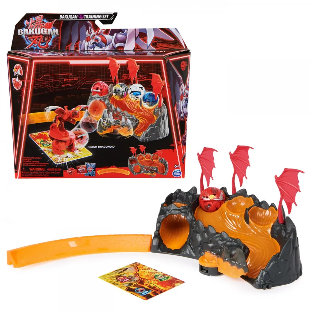Bakugan 2023 Training Set Core Ball Titanium Dragonoid Clan du Dragon