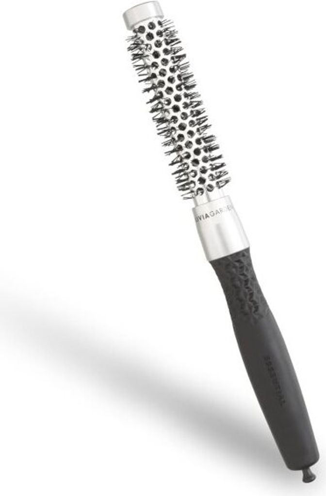 Olivia Garden Essential Blowout - Silberne Haarbürste 15 mm