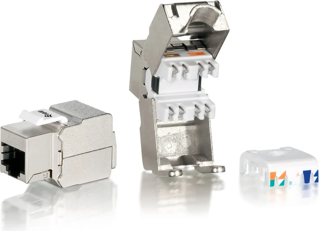 EQUIP 767211: Il Cuore della tua Smart Home - 8x Keystone Cat.6