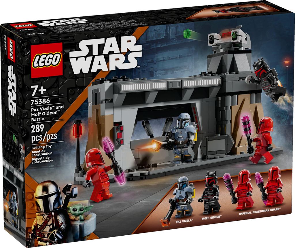 LEGO® Star Wars™ 75386 Súboj Paz Vizsla™ a Moff Gideon™ Obrázok produktu 