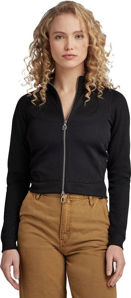 G-star Track Reißverschlusspullover Schwarz 2XS Frau Schwarz 2XS
