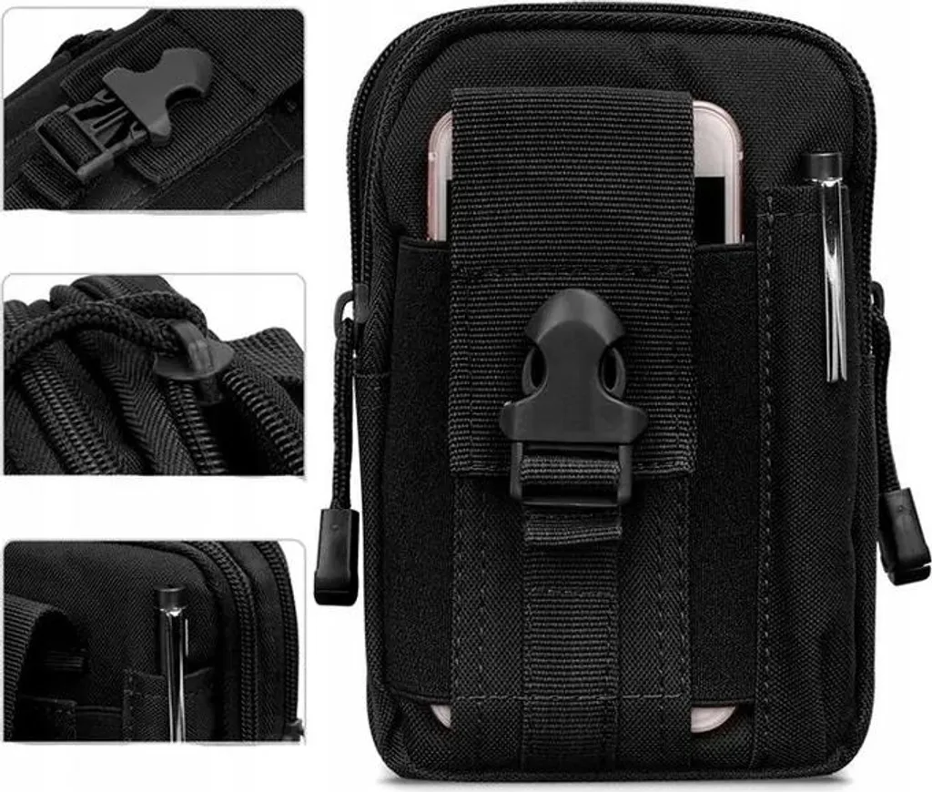 Sacoche de Hanche Tactique pour Homme - Pochette Molle Multi-Fonctions