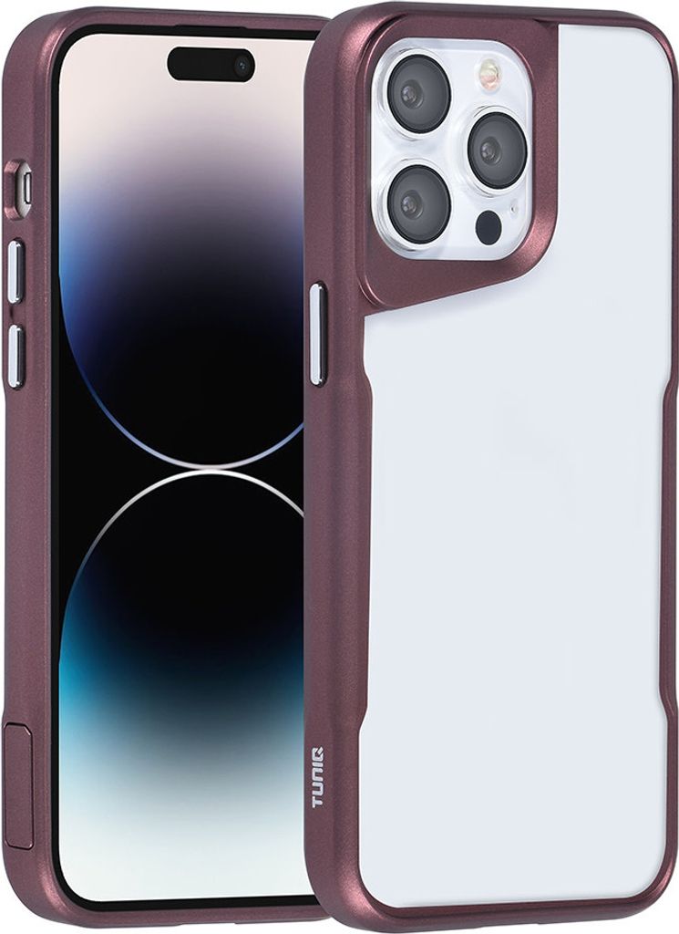 TUNIQ iPhone 14 Pro Max Back cover case - Silicone - Red Produktbild 