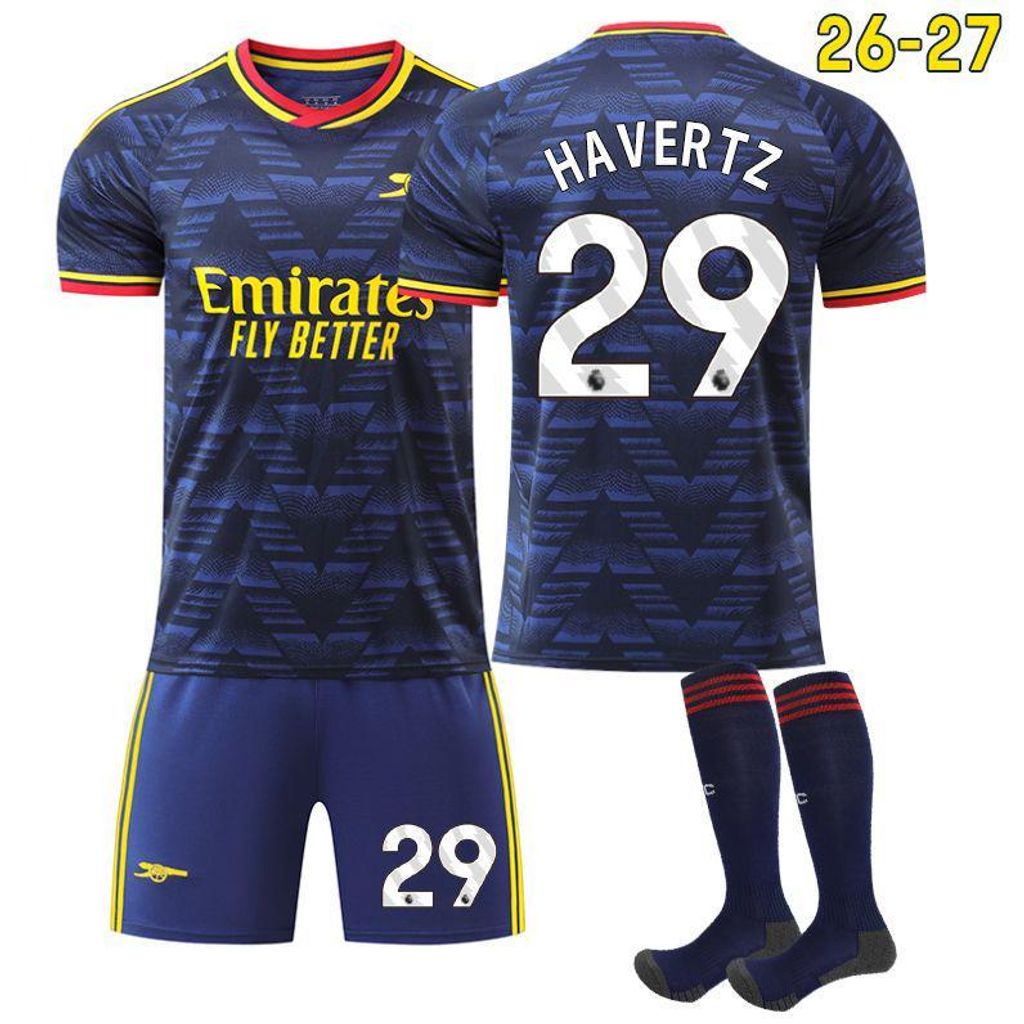 #29 Havertz Maglia da calcio da trasferta dell'Arsenal Immagine del prodotto 