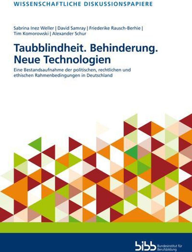 Taubblindheit. Behinderung. Neue Technologien