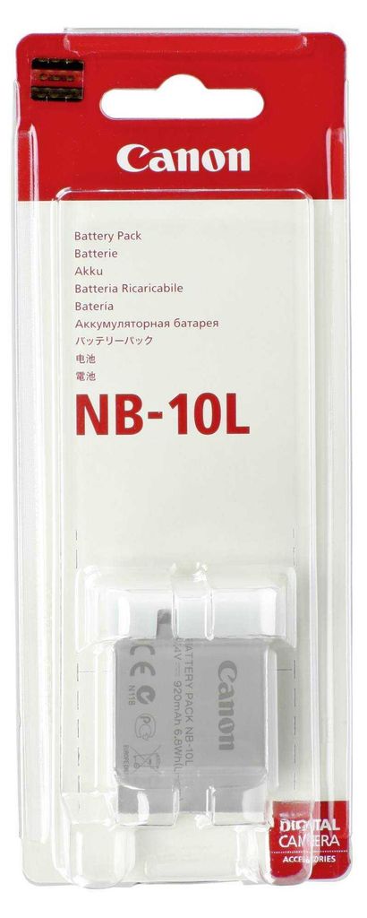Canon Battery Pack NB-10L - Akumulator - Li-Ion - 920 mAh - Zdjęcie produktu 