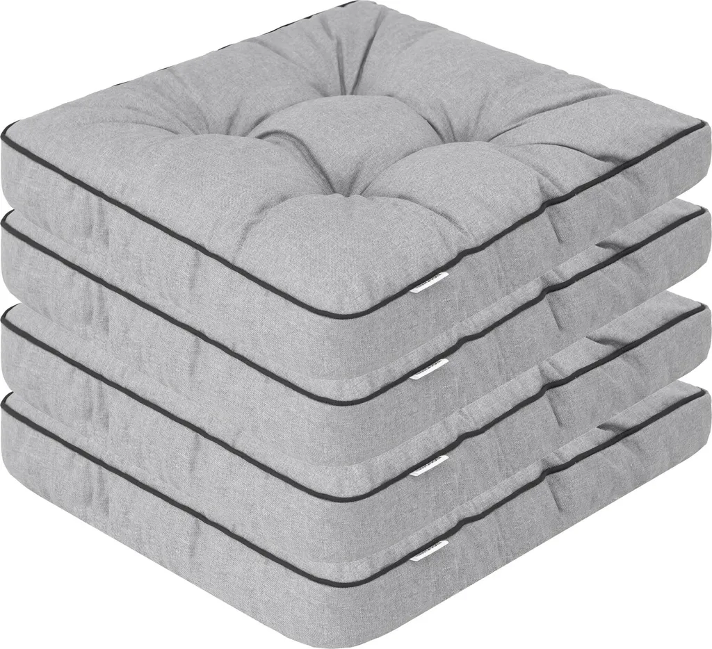 Coussin de chaise extérieur Klara anti-glisse et résistant à la pluie